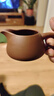 云禪尚陶 宜興紫砂公道杯茶海原礦紫泥大容量分茶器 功夫茶具配件 龍行天下公道杯紫泥款 曬單實(shí)拍圖