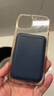 炫戴（XUANDAI）適用蘋(píng)果新款magSafe磁吸卡包iphone13promax皮革14plus卡包12pro皮質(zhì)卡套式 iPhone通用【杉綠色】支持Magsafe充電 曬單實(shí)拍圖