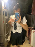 喜詩萊 CESLAY2025新款甜酷工裝套裝女夏季學(xué)生韓版寬松學(xué)院風(fēng)工裝襯衫+工裝褲 白襯衫+黑工裝褲 366# S 建議70-95斤 曬單實(shí)拍圖