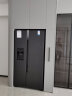 海信（Hisense）全自动制冰冰箱一体机外置取冰双开门变频风冷无霜冰箱 黑凤梨bcd-570wtvbp 570L大容量对开门冰箱 海信制冰冰箱 实拍图