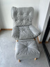 家逸單人沙發(fā)椅小戶型家用可調(diào)節(jié)客廳沙發(fā)躺椅電腦椅懶人休閑椅 曬單實拍圖