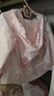 戴維貝拉兒童外套2024春裝女童連帽印花童裝寶寶洋氣休閑衣服 曬單實(shí)拍圖