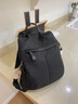 viney雙肩包女士背包新款大容量帆布旅行包大學(xué)生通勤書(shū)包輕便電腦包 【黑色】送老婆女朋友高級感實(shí)用 時(shí)尚百搭戶(hù)外休閑旅游包 曬單實(shí)拍圖