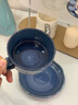 佳億廚連巴洛克復(fù)古咖啡杯碟套裝下午茶花茶杯拉花拿鐵杯浮雕陶瓷早餐杯 遠(yuǎn)古咖啡杯碟 曬單實(shí)拍圖