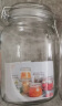 拜杰储物罐玻璃密封罐子玻璃瓶茶叶储藏罐蜂蜜柠檬百香果密封罐1000ml 实拍图