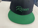 力嘶（RIOREX）平沿帽四季款男女平檐帽休閑百搭潮牌棒球帽刺繡字母遮陽(yáng)防曬帽子 綠色 均碼 均碼（57-60cm） 曬單實(shí)拍圖