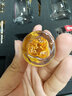 傲柏金箔分酒器金山金箔白酒杯家用金把酒具2兩壺酒盅禮盒包裝 金山聚香杯+梯形杯架6+6套裝 曬單實(shí)拍圖
