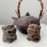 萬(wàn)仟堂（Edenus）茶寵擺件 高檔陶瓷桌面擺件可養創(chuàng  )意家居藝術(shù)品茶具配件 送禮家用 風(fēng)獅爺·茶寵 一對 曬單實(shí)拍圖