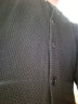 古莱登GODLIKE-针织衫外套男秋冬装新款加厚男菠萝针毛衣简单款日系纯色针织开衫 黑色 4XL 实拍图