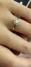 六福珠寶愛(ài)很美系列18K金鉆石戒指結(jié)婚訂婚送禮  LB30038 主21分/H色VS/2.13克-12號(hào) 曬單實(shí)拍圖
