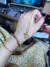 周六福（ZLF） 黃金吊墜女足金999富貴銅錢葫蘆掛墜財(cái)運(yùn)葫蘆掛件 計(jì)價(jià)T 4.27g 曬單實(shí)拍圖