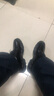 木林森男士高端皮鞋男真牛皮透氣商務(wù)正裝系帶英倫風(fēng)休閑黑色新郎結婚鞋 黑色 單層 皮鞋碼，腳寬胖選大一碼 39 曬單實(shí)拍圖