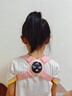QT-TIMER坐姿矯正器小學(xué)生兒童青少年學(xué)習姿勢糾正保護視力防低頭防脖子前傾防駝背彎腰智能提醒開(kāi)學(xué)季必備 【小學(xué)生專(zhuān)用】櫻花粉-升級液晶款 曬單實(shí)拍圖