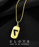 xlove數(shù)字7項(xiàng)鏈女S925銀lucky幸運(yùn)情侶吊墜鎖骨鏈輕奢ins送女友禮物 幸運(yùn)數(shù)字7項(xiàng)鏈K黃 曬單實(shí)拍圖