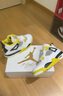 耐克（NIKE）勝道體育女子Air Jordan 4 AJ 4 喬4復古籃球鞋 AQ9129-101 37.5 曬單實(shí)拍圖