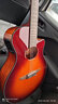 雅馬哈（YAMAHA）跨界古典吉他NTX1/NCX1/NTX3/NCX3尼龍弦電箱 NTX1 棕色漸變-單板電箱40英寸 曬單實(shí)拍圖