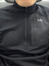 始祖鳥(niǎo)（ARC'TERYX）RHO AR/HEAVYWEIGHT ZIP保暖內衣立領(lǐng)抓絨衣加厚男士修身長(cháng)袖衛衣 Black/黑色 L（80kg-90kg）尺碼偏大 曬單實(shí)拍圖