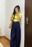 衣品天成復(fù)古顯瘦闊腿牛仔褲女2025春夏季港風(fēng)時(shí)尚百搭寬松遮肉拖地褲子女 曬單實(shí)拍圖