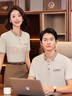 锃衫高端工作服定制t恤短袖polo文化衫印字logo刺繡夏季工衣服裝訂做 【企業(yè)商務款】深灰 3XL 曬單實拍圖