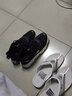 回力男鞋子男秋季透氣網(wǎng)鞋男防滑跑步鞋網(wǎng)面軟底百搭休閑運(yùn)動(dòng)鞋男 黑白休閑款 WXY0333 43 曬單實(shí)拍圖