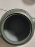眷砂堂宜興紫砂壺純全手工國工泡茶壺名家用功夫茶具墨綠泥曲壺一帆風(fēng)順 原礦墨綠泥 曬單實(shí)拍圖