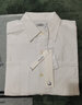 nautica white sail 白帆×gorpcore 日系中性戶外休閑寬松柔軟全棉長袖襯衫WW3306 白色1BW L 曬單實(shí)拍圖