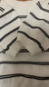 羅蒙（ROMON）夏日絕美穿搭套裝女時尚洋氣減齡鏤空針織衫蕾絲拼接牛仔裙兩件套 上衣 M （100-110）斤 曬單實拍圖