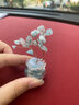 企馭水晶發(fā)財樹(shù)迷你盆栽擺件創(chuàng  )意車(chē)載辦公室工位桌面裝飾品禮物送同事 黃水晶發(fā)財樹(shù) 曬單實(shí)拍圖