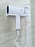 瑞沃（SVAVO） 電吹風(fēng)機家用大功率1800W宿舍壁掛式負離子吹風(fēng)筒酒店賓館干發(fā)器免打孔壁掛式風(fēng)筒 WIS-19H01白色【簡(jiǎn)易支架】 曬單實(shí)拍圖