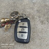 北京現(xiàn)代名圖鑰匙套ix35ix25朗動(dòng)領(lǐng)動(dòng)途勝索納塔9瑞納汽車包殼扣 皮紋現(xiàn)代B款/中間尾箱【鉑金銀】單殼 曬單實(shí)拍圖