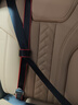 速風(fēng)行兒童汽車(chē)安全帶調節固定器防勒脖孩子后排坐車(chē)輔助限位扣護肩套 紅黑兒童安全帶+紅色頭枕 曬單實(shí)拍圖