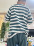 貓人兒童睡衣男童春秋款純棉小孩長(cháng)袖中大童家居服套裝 星星小貍 170 曬單實(shí)拍圖