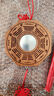 孔儒軒桃木八卦鏡凸鏡木牌凹鏡擺件九宮太極陰陽(yáng)鏡家用陽(yáng)臺門(mén)口山海鎮掛 小號桃木八卦鏡 凸鏡款 曬單實(shí)拍圖