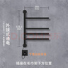 科勒（KOHLER）電熱毛巾架家用衛生間浴巾架浴室智能浴室加熱發(fā)熱毛巾烘干架黑白 29355T-7-黑明裝下出線(xiàn) 曬單實(shí)拍圖