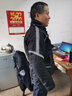 賽羽（SCOYCO）摩托車騎行服夏季機車服男套裝仿賽防摔四季通用騎行服摩托車裝備 JK103-2騎行服-紅色-春夏四季 M 曬單實拍圖