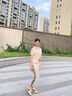皮爾卡丹（pierre cardin）中年媽媽夏裝運(yùn)動服套裝洋氣2025新款中老年女裝夏季套裝母親節(jié) 米色套裝 5XL （建議150-160斤） 曬單實(shí)拍圖