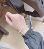 詩(shī)芙璐新中式和田玉白母貝文玩手串清透女款送禮 和田玉手串 曬單實(shí)拍圖