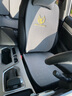 車(chē)活力汽車(chē)坐墊四季通用座墊通風(fēng)透氣耐磨亞麻座椅墊套駕駛久坐不累屁墊 牧云灰色-五座后排連體 曬單實(shí)拍圖
