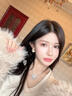 MITHAOL KUSC滿鉆太陽(yáng)花項(xiàng)鏈女輕奢高級(jí)感五瓣花吊墜鎖骨鏈情人節(jié)禮物送女生 太陽(yáng)花項(xiàng)鏈專柜禮盒裝 情人節(jié)紀(jì)念日生日禮物送女友 曬單實(shí)拍圖