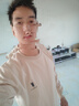 美羅邦（Meloban）【兩件裝】衛(wèi)衣男士純棉男裝秋裝春秋季打底衫長(zhǎng)袖t恤冬款上衣服 卡其色+淺灰色【2件裝】100%純棉 L【建議120-125斤】 曬單實(shí)拍圖