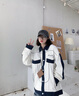 TAGD中國(guó)官方品牌店 翻領(lǐng)寬松層次感拼色夾克男女春季潮外套男女同款 拼色（款式偏寬松） M （建議身高165-175） 曬單實(shí)拍圖