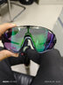 蔡司（ZEISS）NXT定制近視鏡片搭配歐克利騎行太陽鏡OO9290墨鏡Jawbreaker眼鏡 透明灰/綠色片PRIZM公路鏡片 46 曬單實(shí)拍圖