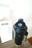 eno咖啡杯保溫杯男女生大容量吸管隨行杯便攜車(chē)載新款刻字禮物水杯子 極晝黑-三飲【陶瓷內膽】彩盒裝 500ml 曬單實(shí)拍圖