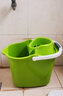 茶花拖把桶單桶加厚拖地桶拖布桶家用手壓老式單賣(mài)擠水桶清潔桶耐用 加厚拖把桶【綠色】 曬單實(shí)拍圖