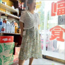 皮爾卡丹（pierre cardin）品牌氣質(zhì)女夏季碎花套裝連衣裙2025新款雪紡吊帶裙蕾絲短袖披肩 吊帶裙＋蕾絲披肩 3XL 建議135-147斤 曬單實(shí)拍圖