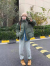 花花公子休閑褲男秋冬新款寬松直筒春秋男款九分褲束腳褲工裝褲加絨男褲子 灰色常規(guī) L 曬單實(shí)拍圖
