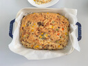 琺寶（staub）陶瓷烤盤芝士焗飯焗面盤家用烤箱焗爐專用烘焙雙耳長方菜盤 深藍色27*20cm 曬單實拍圖