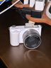 索尼（SONY） ZV-E10L微單相機 zv-e10數碼相機小巧便捷 4K視頻volg直播相機 白色16-50+索尼GP-VPT2BT藍牙手柄 套餐一【64G卡/包/濾鏡/再送配件大禮包】 曬單實(shí)拍圖