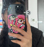 CASETIFY 飛天小女警 x CASETiFY聯(lián)名 愛心光波 適用于iPhone 16/15/14/13  Plus/Pro/Max 防摔手機(jī)殼 透明黑框Magsafe iPhone 15 Pro 曬單實(shí)拍圖