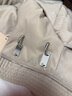 ochirly歐時(shí)力滑雪服羽絨服外套女上衣連帽中長款保暖秋冬通勤 灰杏840 S 曬單實(shí)拍圖